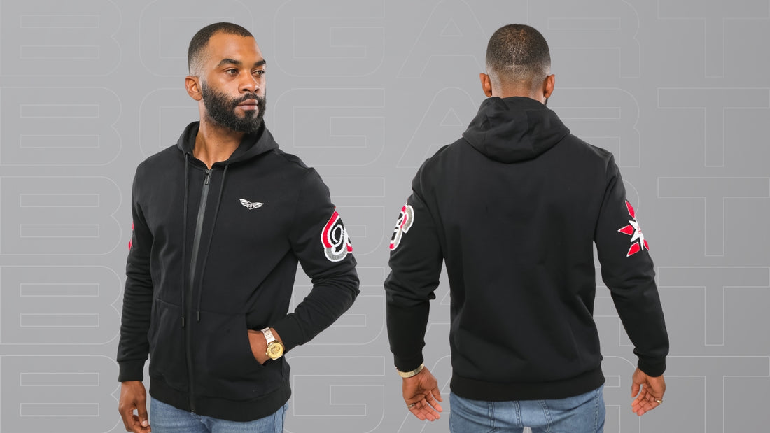 Elevate Your Casual Style with the Bogart Italian Collection Zipped Hoody