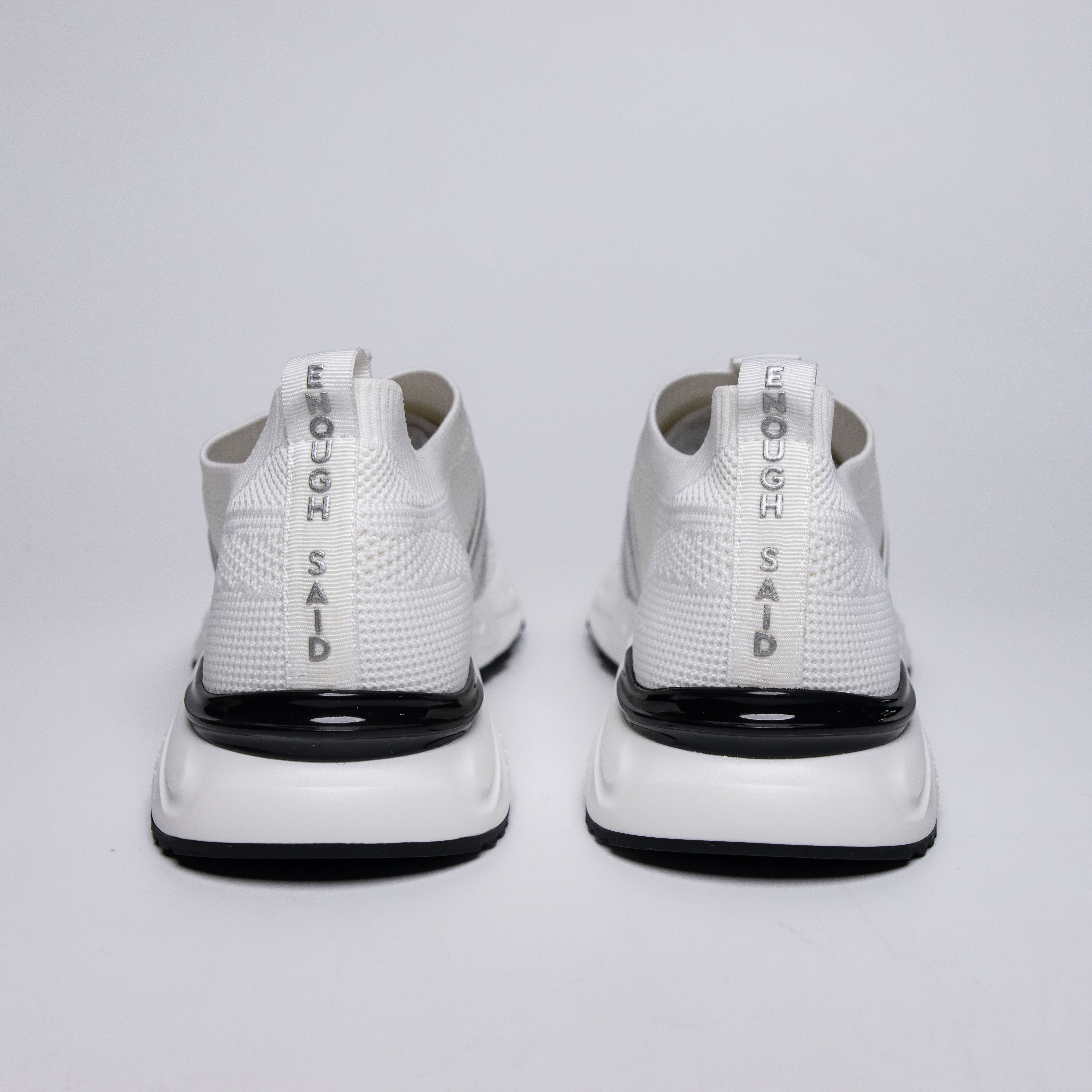 Bogart Black And White Collection Knit Sneaker