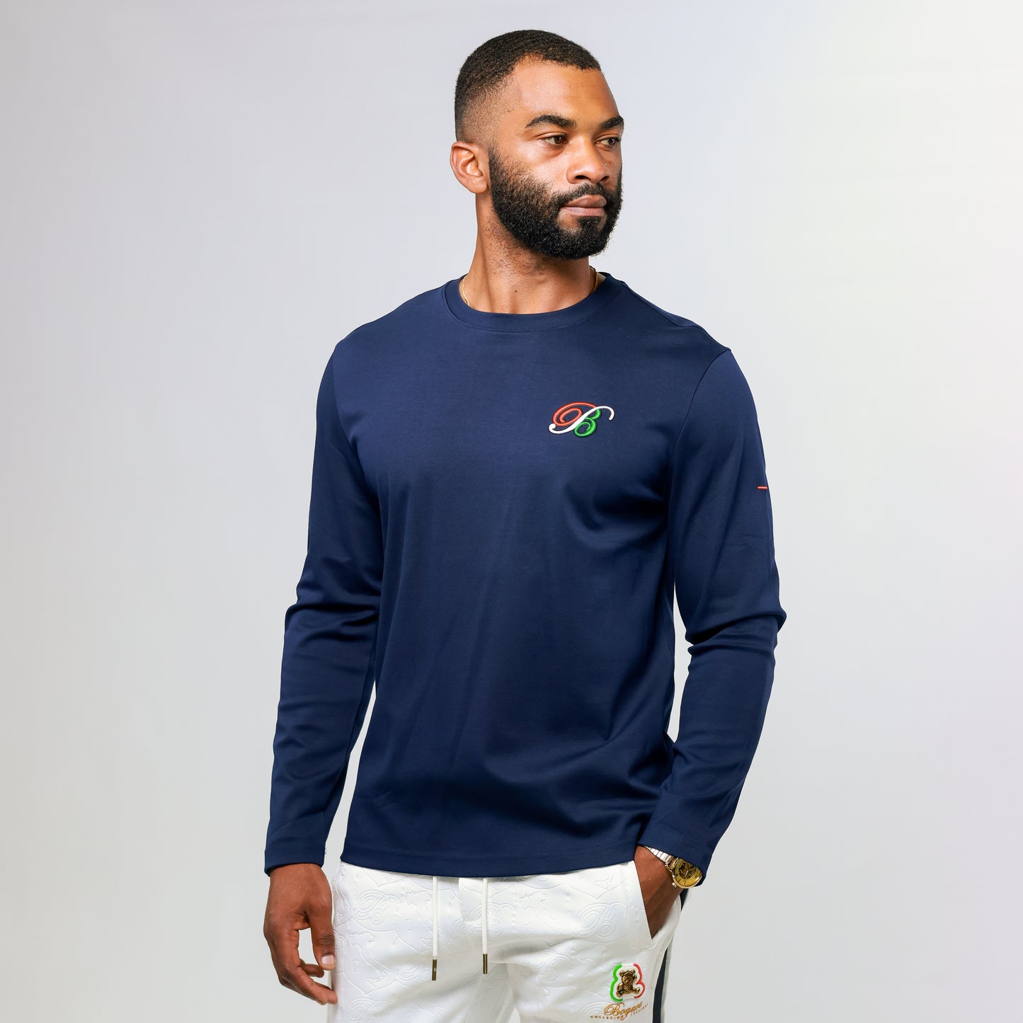 Bogart Italian Collection Essential Long Sleeve Tee