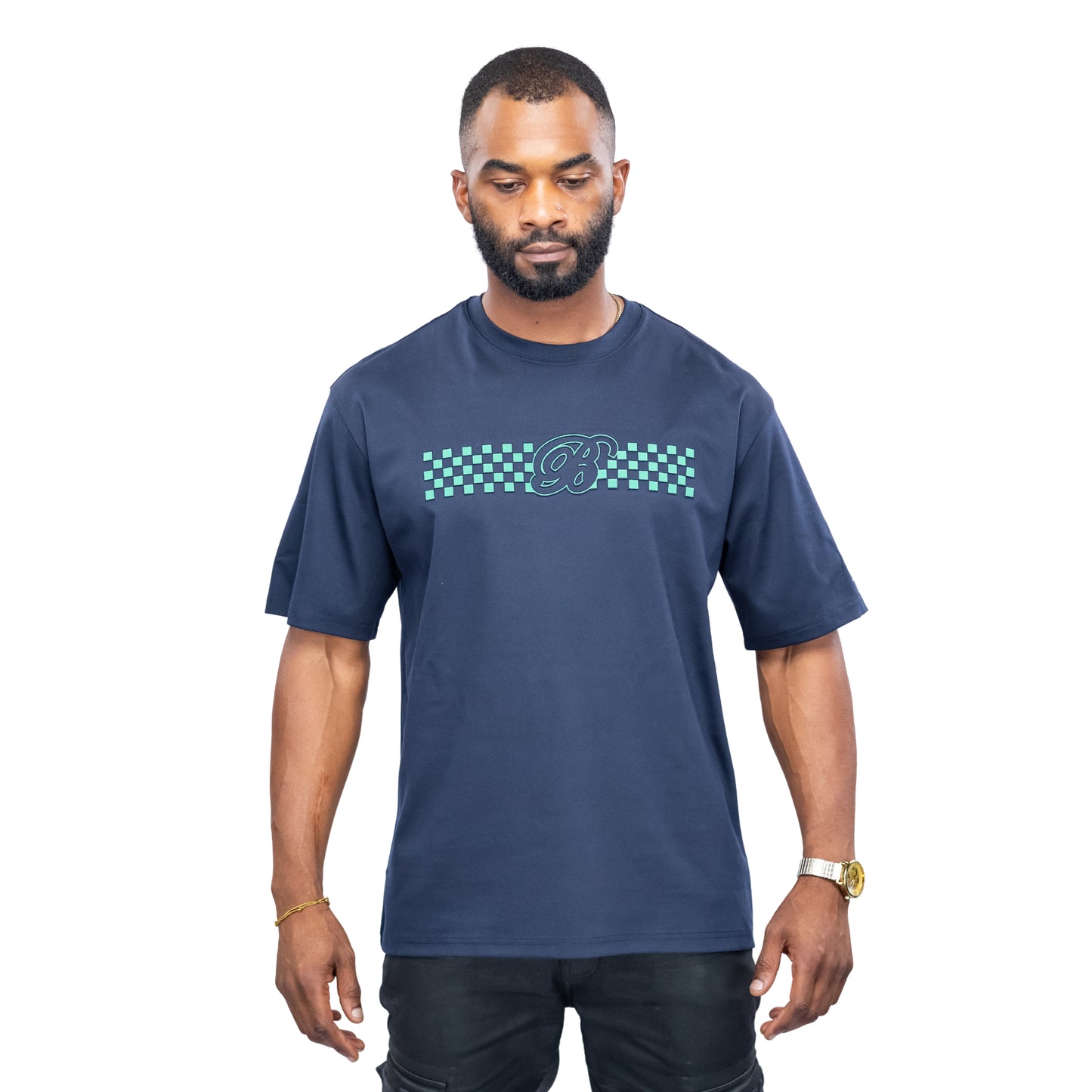 Bogart Italian Collection Checkered T-Shirt